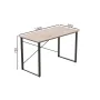 Письменный стол Ferrum-decor 75x100x60 черный ДСП Дуб Сан-Марино 32мм