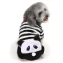 Костюм для собак Taotaopets Panda XS Черно - белый (6220-20431)