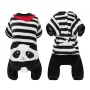 Костюм для собак Taotaopets Panda XS Черно - белый (6220-20431)