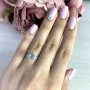 Серебряное кольцо SilverBreeze с натуральным топазом 1.693ct (2018612) 17.5 размер