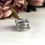 Серебряное кольцо SilverBreeze без камней (2031420) 18 размер