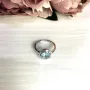 Срібна каблучка SilverBreeze з натуральним топазом 2.11ct (2049340) 17.5 розмір