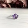 Срібна каблучка SilverBreeze з олександритом 4.66ct (2050421) 17 розмір