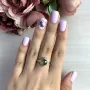 Серебряное кольцо SilverBreeze с Султанит султанитом 2.018ct (2050926) 17 размер