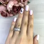 Серебряное кольцо SilverBreeze с  (2051268) 16.5 размер