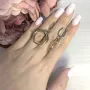 Серебряные серьги SilverBreeze без камней (2055815)