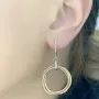 Серебряные серьги SilverBreeze без камней (2055815)