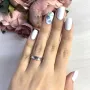 Серебряное кольцо SilverBreeze без камней (2056751) 16.5 размер