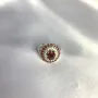 Серебряное кольцо SilverBreeze с натуральным рубином 3.455ct (2058021) 17.5 размер