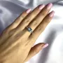 Серебряное кольцо SilverBreeze с натуральным топазом 1.884ct (2058991) 17.5 размер