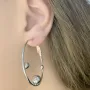 Серебряные серьги SilverBreeze без камней (2064053)