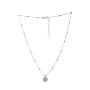 Серебряное колье SilverBreeze без камней (2065913) 500 размер