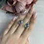 Серебряные серьги SilverBreeze с натуральным топазом 7.73ct (1078129)
