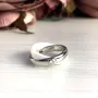 Серебряное кольцо SilverBreeze с керамикой (1765043) 18.5 размер