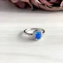 Серебряное кольцо SilverBreeze с опалом 0.56ct (1948231) 17.5 размер
