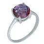 Серебряное кольцо SilverBreeze с Султанит султанитом 2.66ct (1948477) 18 размер