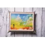 Піднос на подушці No Brand Дощ Пісочний (111778)