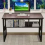 Стол письменный GoodsMetall из металла с полкой в стиле Лофт 1200х600х750 СП118