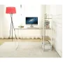 Стол письменный GoodsMetall из металла с полками в стиле Лофт 1200х1200х580 СП139