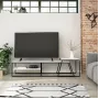 Тумба під телевізор + кавовий столик GoodsMetall у стилі Лофт 1500х380х450 Т123