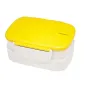 Ланч-бокс 2в1 с разделителем Takenaka Bento Box Double 1,3 л Желтый