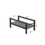 Подставка для системного блока Ferrum-decor Ники 21x24x45 Черный ДСП Бетон 16мм (NIK0007)