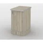 Тумба офісна Тиса Мебель ТМ-101 2 Сонома 76x60x40 см