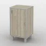 Тумба офісна Тиса Мебель ТМ-102 1 Сонома 75x35x40 см