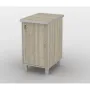 Тумба офісна Тиса Мебель ТМ-103 2 Сонома 76x60x40 см
