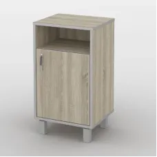 Тумба офісна Тиса Мебель ТМ-106 1 Сонома 75x35x40 см