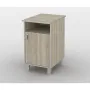 Тумба офісна Тиса Мебель ТМ-106 2 Сонома 75x60x40 см