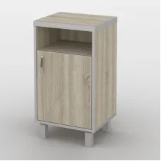 Тумба офісна Тиса Мебель ТМ-107 1 Сонома 76x35x40 см
