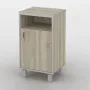 Тумба офісна Тиса Мебель ТМ-107 1 Сонома 76x35x40 см