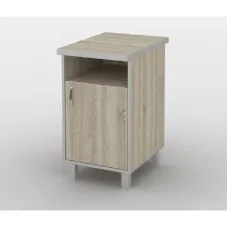 Тумба офісна Тиса Мебель ТМ-107 2 Сонома 76x60x40 см