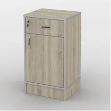 Тумба офісна Тиса Мебель ТМ-108 1 Сонома 75x35x40 см