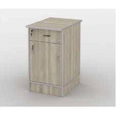 Тумба офісна Тиса Мебель ТМ-108 2 Сонома 75x60x40 см