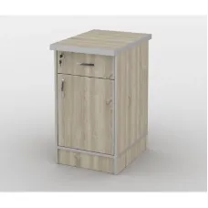 Тумба офісна Тиса Мебель ТМ-109 2 Сонома 76x60x40 см