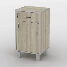 Тумба офісна Тиса Мебель ТМ-110 1 Сонома 75x35x40 см