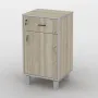 Тумба офісна Тиса Мебель ТМ-110 1 Сонома 75x35x40 см