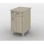 Тумба офісна Тиса Мебель ТМ-110 2 Сонома 75x60x40 см