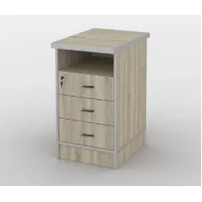 Тумба офісна Тиса Мебель ТМ-113 2 Сонома 76x60x40 см
