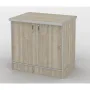 Тумба офісна Тиса Мебель ТМ-125 2 Сонома 76x60x40 см
