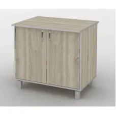 Тумба офісна Тиса Мебель ТМ-126 2 Сонома 75x60x40 см