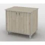 Тумба офісна Тиса Мебель ТМ-126 2 Сонома 75x60x40 см
