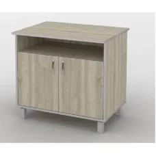 Тумба офісна Тиса Мебель ТМ-130 2 Сонома 75x60x40 см