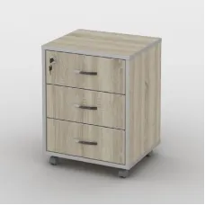 Тумба офісна Тиса Мебель ТМ-132 Сонома 55x35x35 см