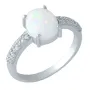 Серебряное кольцо SilverBreeze с опалом 1.365ct (1958759) 17.5 размер