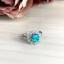 Серебряное кольцо SilverBreeze с опалом 0.925ct (1970454) 18.5 размер