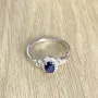 Серебряное кольцо SilverBreeze с натуральным сапфиром 0.858ct (1971215) 17.5 размер