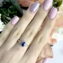 Серебряное кольцо SilverBreeze с натуральным сапфиром 0.858ct (1971215) 17.5 размер